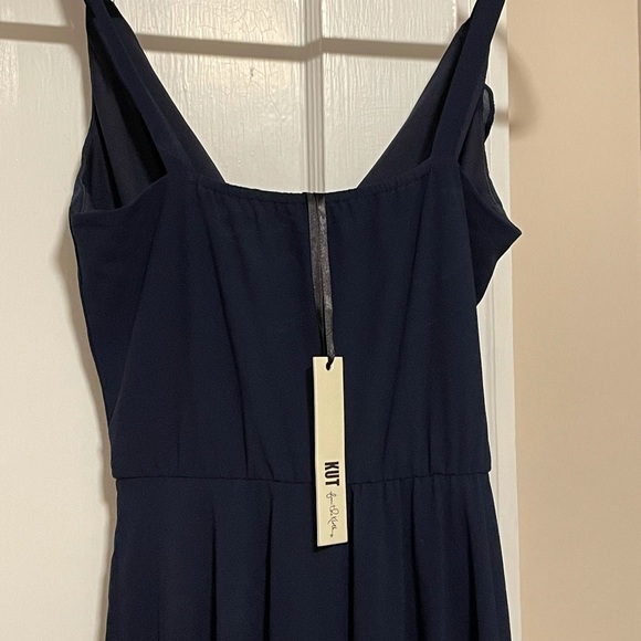 NWT Kut from the Kloth navy high-low dress - Picture 5 of 9